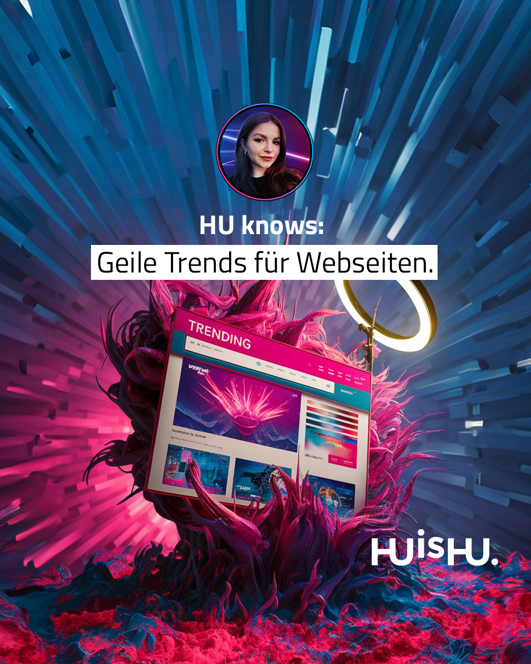 🚀 Jessi hat sich für uns mit den aktuellen Trends im Webdesign beschäftigt: Es geht nicht mehr nur um schöne Seiten. Heute geht es darum, anregende und inspirierende Erlebnisse beim Surfen zu schaffen. 💡✨ ⁠
⁠
Parallax Scrolling >> @mike.d.design⁠
Kinetische Typographie >> @uniformastudio ⁠
⁠
⁠
#huishu #WebDesign2024 #DigitalFuture #DesignTrends #UserExperience #thisishu